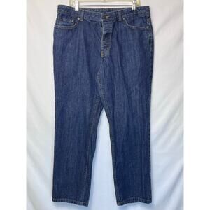 Patagonia Men's Size 38 Blue Denim Straight Leg Preppy Jeans Regular Fit